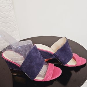 Nine West Shoes Size US 8.5 Pink, purple, gold